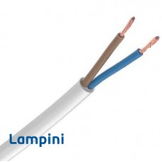  Καλώδιο Εύκαμπτο NYLHY H03VV-F 2x0,5mm² Λευκό